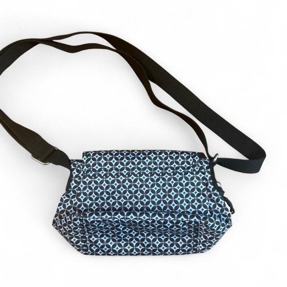 Kipling Sabian Crossbody Mini Bag blue and black pattern - Picture 3 of 7